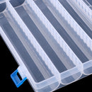 Plastic Fishing Storage Lure Baits Case Tackle Container Tackle 25 x 18 x 4cm