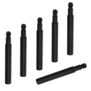 6pcs Cycling Bike Bicycle Inner Tube Presta Valve Extender Extension Caps Core Adapter