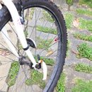 10pcs Metal Bicycle Tire Schrader Air Valve Dust Cap Cover for Car Motorbike Bike Truck