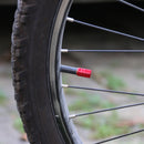 10pcs Metal Bicycle Tire Schrader Air Valve Dust Cap Cover for Car Motorbike Bike Truck