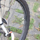 10Pcs Bicycle Motorcycle Car Schrader Wheel Rims Tyre Stem Air Valve Caps Dust Cover - Silver