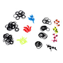 50 Pieces Plastic Fishing Rod Easy Hook Keeper Holder Rod Clip Hanging Baits can be Installed and Removed Very Easily