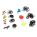 50 Pieces Plastic Fishing Rod Easy Hook Keeper Holder Rod Clip Hanging Baits can be Installed and Removed Very Easily