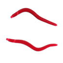 100pcs Sea Earthworm Lures Soft Fishing Lures Worm Lures Artificial Baits Swimbaits Suitable for Sea Fishing and Freshwater