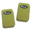 2Pcs Waterproof Fly Box Foam Insert Fly Fishing Flies Lure Hook Case Fishing Lure Container Holder Box
