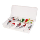 39Pcs Soft Hard Fishing Baits Hooks Life-like Lures Set Fishing Tackle Box Professional Fishing Tackles