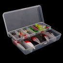 39Pcs Soft Hard Fishing Baits Hooks Life-like Lures Set Fishing Tackle Box Professional Fishing Tackles