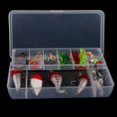 39Pcs Soft Hard Fishing Baits Hooks Life-like Lures Set Fishing Tackle Box Professional Fishing Tackles