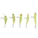 Luminous Fishing Lures Crankbaits Saltwater Freshwater Lures with Tackle Box