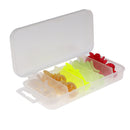 100pcs Fishing Lures Set Soft Lures Earthworm Flavored Bait for Carp Fishing