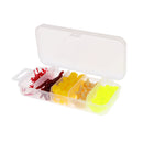 160Pcs Silicone Soft Fishing Maggot Worm Fishing Simulation Trout Carp Bait