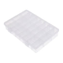 24 Compartment Slots Fishing Box Lure Bait Hook Tackle Box Storage Case with Adjustable Dividers