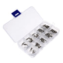 50pcs/lot Heavy Duty Ball Bearing 2# 3# 4# 5# 6# Swivels Rings for Sea Fishing