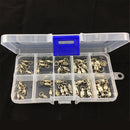 50pcs/lot Heavy Duty Ball Bearing 2# 3# 4# 5# 6# Swivels Rings for Sea Fishing