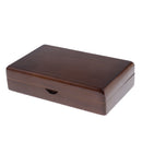 Easy Grip Slit Foam Insert Wooden Fly Fishing Box Container Hook Baits Case Tackle Box