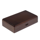 Easy Grip Slit Foam Insert Wooden Fly Fishing Box Container Hook Baits Case Tackle Box