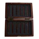 Easy Grip Slit Foam Insert Wooden Fly Fishing Box Container Hook Baits Case Tackle Box