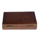 Easy Grip Slit Foam Insert Wooden Fly Fishing Box Container Hook Baits Case Tackle Box
