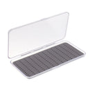 Clear Super Slim Fly Fishing Box Fishing Tackle Holder Foam Trackle Case Box