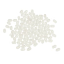 100pcs/set Oval Sea Fishing Rig Beads 5mmx8mm - Transparent Fishing Beads 4.7 x 6mm