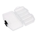 Durable Plastic Fishing Tackle Box DIY Stationery Lures Bait Hook Jewelry Beads Storage Case Transparent