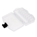 16 Compartments Adjustable Plastic Carp Fishing Lure Hooks Tackle Box Storage Case Holder