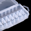 16 Compartments Adjustable Plastic Carp Fishing Lure Hooks Tackle Box Storage Case Holder