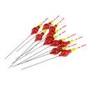 10Pcs Snap on Float Bobbers Fishing Float Floating Fishing Snap Tackle 20cm