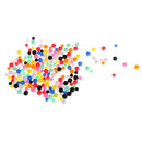 200 Pieces Multi-color Fishing Beads Lure Round Beads Fishing Tackle High Quality 6mm 8mm