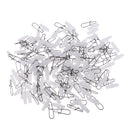 100pcs Fishing Line Sinker Slides Fishing Snap with Hooked Snap Delicate Mini Design