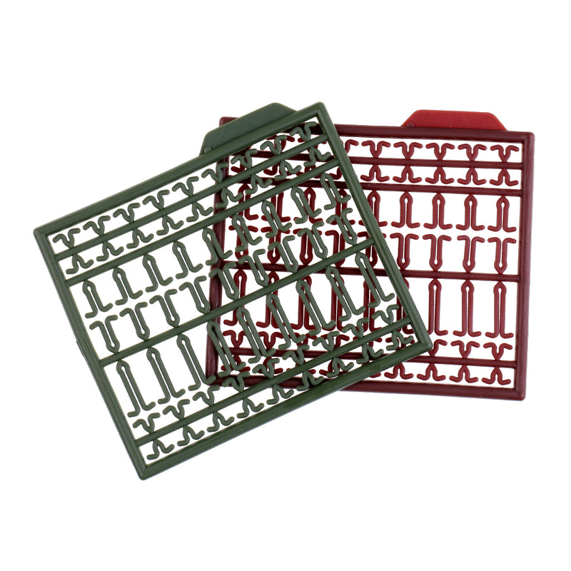 1 Set Plastic Carp Fishing Tackle Box Fishing Accessories Various Tackles Convenient to Carry