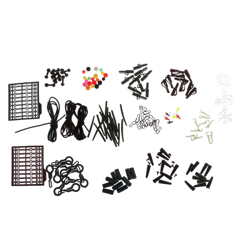 1 Set Plastic Carp Fishing Tackle Box Fishing Accessories Various Tackles Convenient to Carry