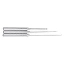 3 Pieces Carp Fishing Bait Needle Bait Rigging Needle Fishing Tool Aluminum Alloy