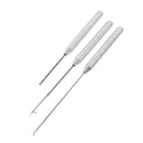 3 Pieces Carp Fishing Bait Needle Bait Rigging Needle Fishing Tool Aluminum Alloy