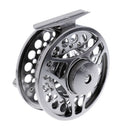 Fly Fishing Reel 85mm CNC Machined Stainless Steel Fly Reels Ice Fishing Reel Right/Left Handed