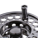 Fly Fishing Reel 85mm CNC Machined Stainless Steel Fly Reels Ice Fishing Reel Right/Left Handed