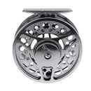 Fly Fishing Reel 85mm CNC Machined Stainless Steel Fly Reels Ice Fishing Reel Right/Left Handed