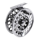 Fly Fishing Reel 85mm CNC Machined Stainless Steel Fly Reels Ice Fishing Reel Right/Left Handed