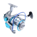 Big Spool Casting Spinning Fishing Reel Saltwater Boat Rock Sea Fishing Reel, Right/Left Handed