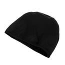 Black Cycling Skull Cap / Helmet Liner / Running Beanie - Ultimate Thermal Retention and Performance Moisture Wicking Fits for Under Helmets