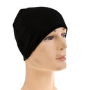Black Cycling Skull Cap / Helmet Liner / Running Beanie - Ultimate Thermal Retention and Performance Moisture Wicking Fits for Under Helmets