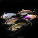 5pcs Hard Plastic Crank Baits 4cm/3.5g Fishing Lures Sinking Rattles Bass Hooks with Tackle Box Saltwater Freshwater Fishing