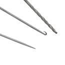 3Pcs Carp Fishing Baiting Rig Tool Set Bait Needle Drill Puller Stringer and Driller