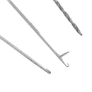 Fishing Bait Needle Tool Set, Stringer Drill Hooks Boilie Needle, 3 in 1 Fishing Bait Rigs