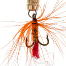 4pcs Metal Ice/Fly Fishing Lures Crankbaits Spinnerbaits Assorted Fish Hooks Tackle for Pike Trout Salmon Bass