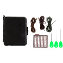 Safety Clips Swivels Carp Fishing Tackle Box Various Tackles Fishing Rig Set Clips Swivels For Hair Rigs