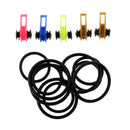 5 Pieces Plastic Fishing Rod Easy Hook Keeper Holder Rod Clip Hanging Baits Multicolor Fly Rock Fishing Rod Easy Hook Lures Baits Fishing Accesorios