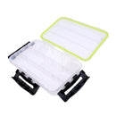 Fishing Tackle Bait Box Carp Hook Beads Swivels Spinner Lures Case Storage