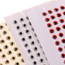 300pcs 4mm Fishing Eyes Artificial Bait 3D Fish Eyes for Lures 3 Colors Durable and Lightweight