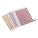 300pcs 4mm Fishing Eyes Artificial Bait 3D Fish Eyes for Lures 3 Colors Durable and Lightweight